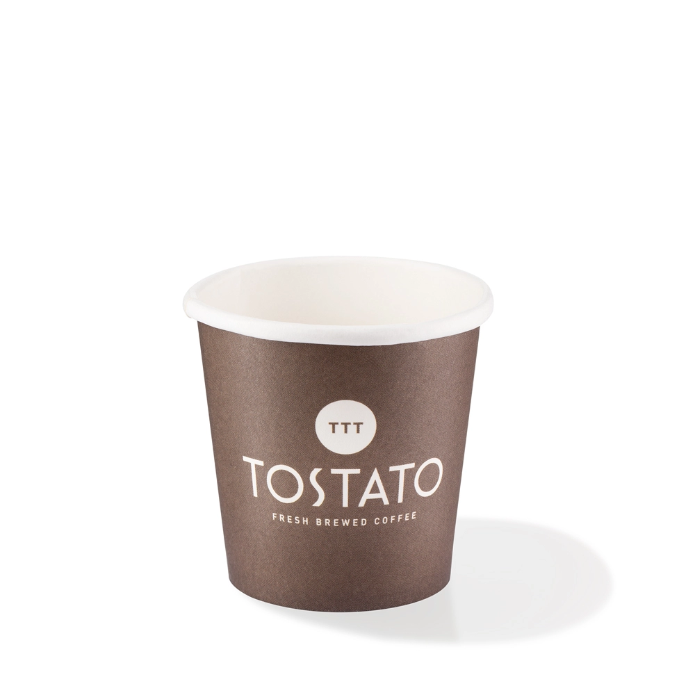 Bicchieri personalizzati biodegradabili cartoncino 120ml caffè - D62 - View3
