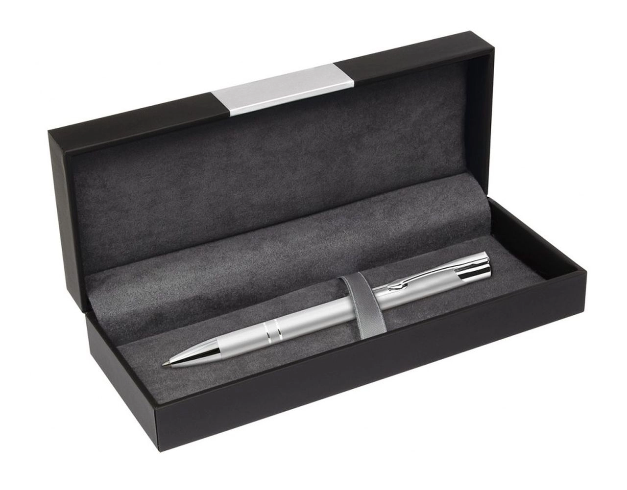 Portapenne In Legno E Pelle Dacasso A8004 - Con 2 Penne A Sfera Incluse, Design Elegante Per Scrivania