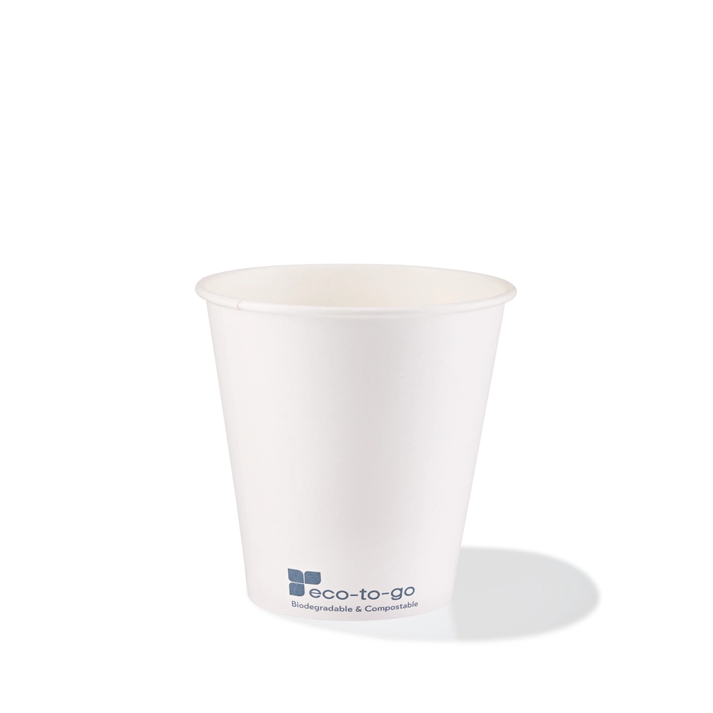 Bicchieri in cartoncino bio 120ml bianchi 'Eco to go BLU' Onlypaper - D62 - Main view