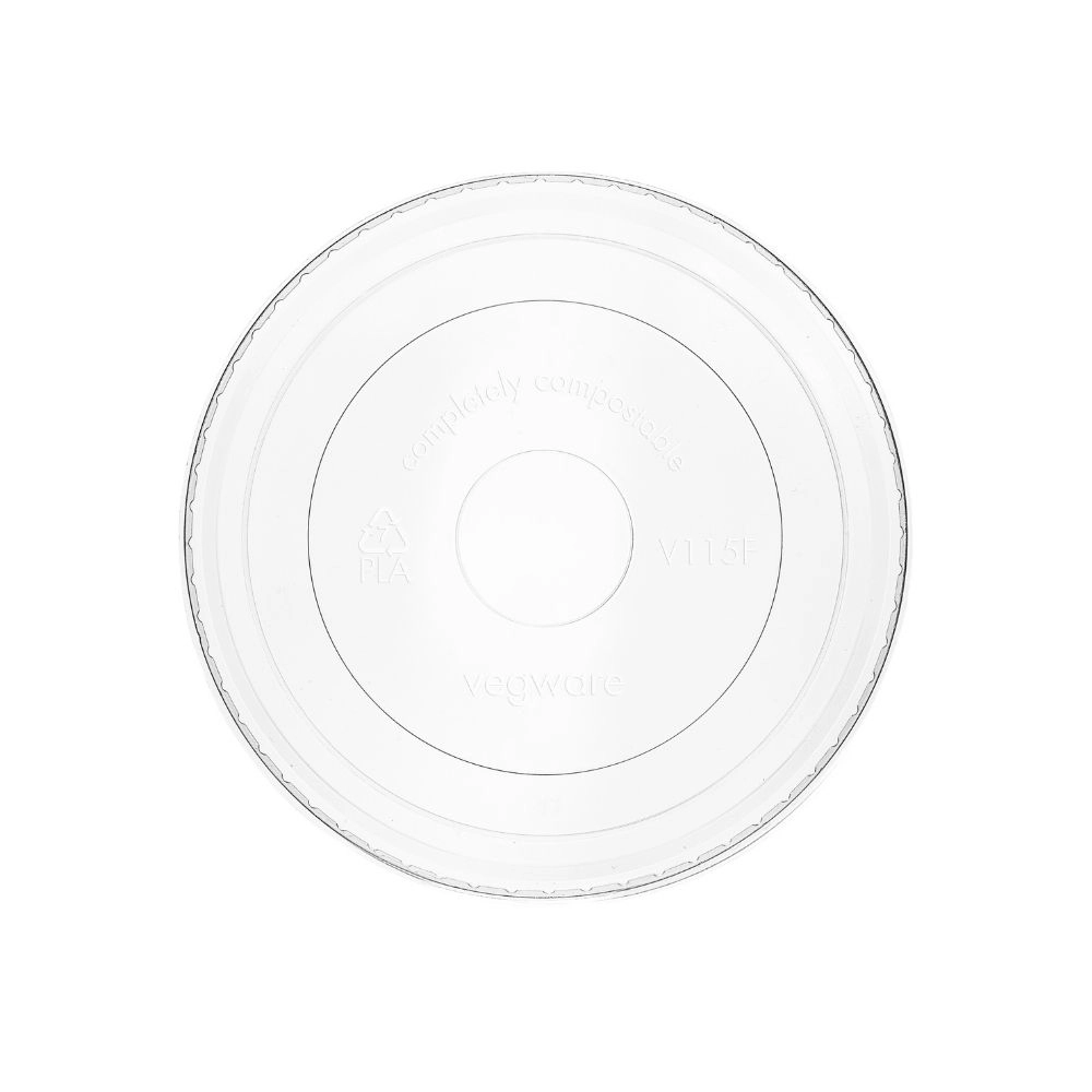 Coperchi trasparenti in PLA per ciotole in cartoncino 350-500ml - D115 - Main view