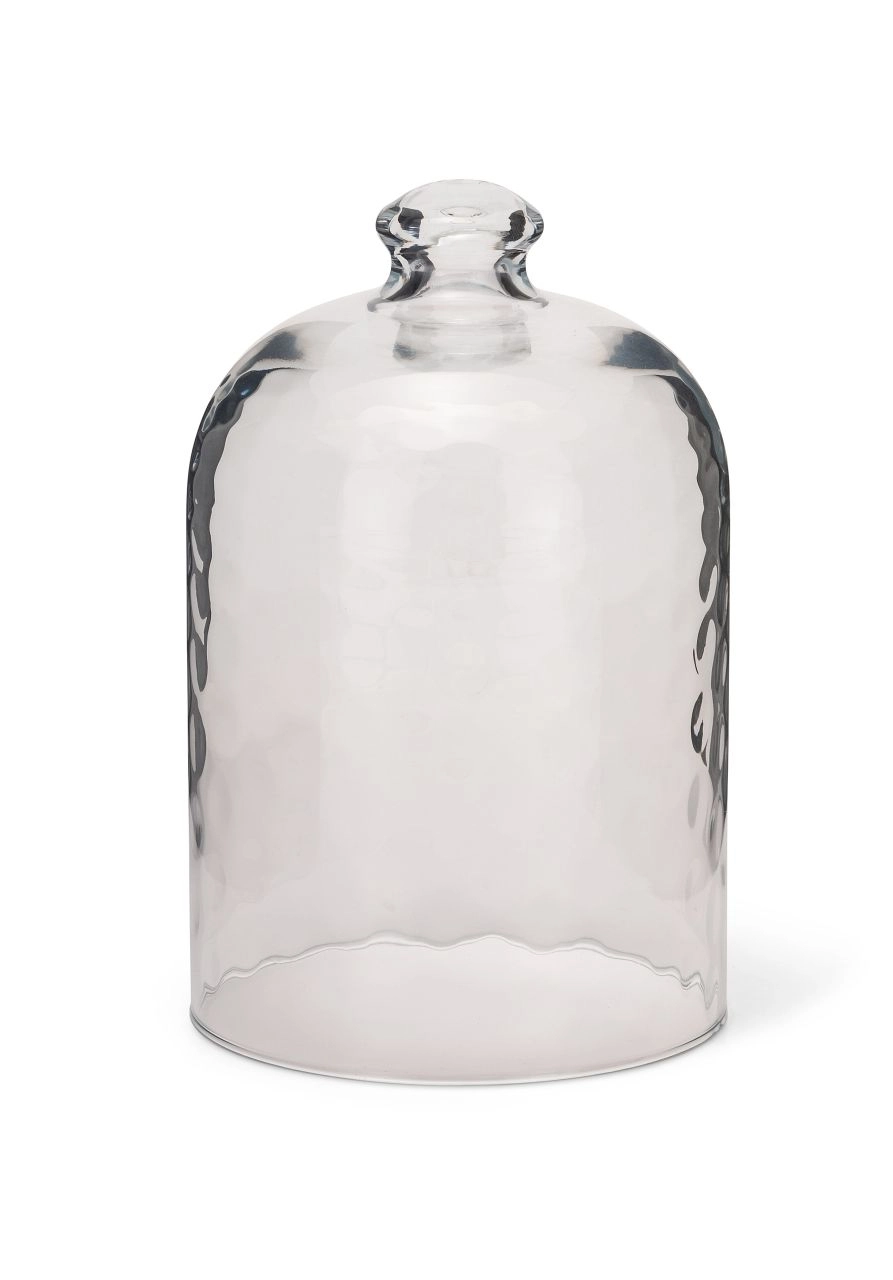 Cloche In Vetro Per Alimenti Con Pomello Oro - Santa Barbara Design Studio, Trasparente, 25 Cm - 3