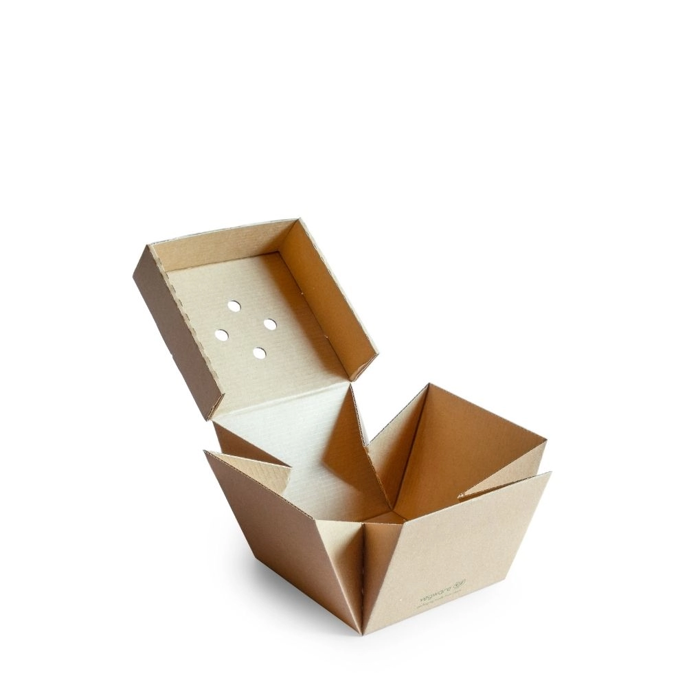 Premium Burger Box quadrato 12x12x10,5H - componibile - View1