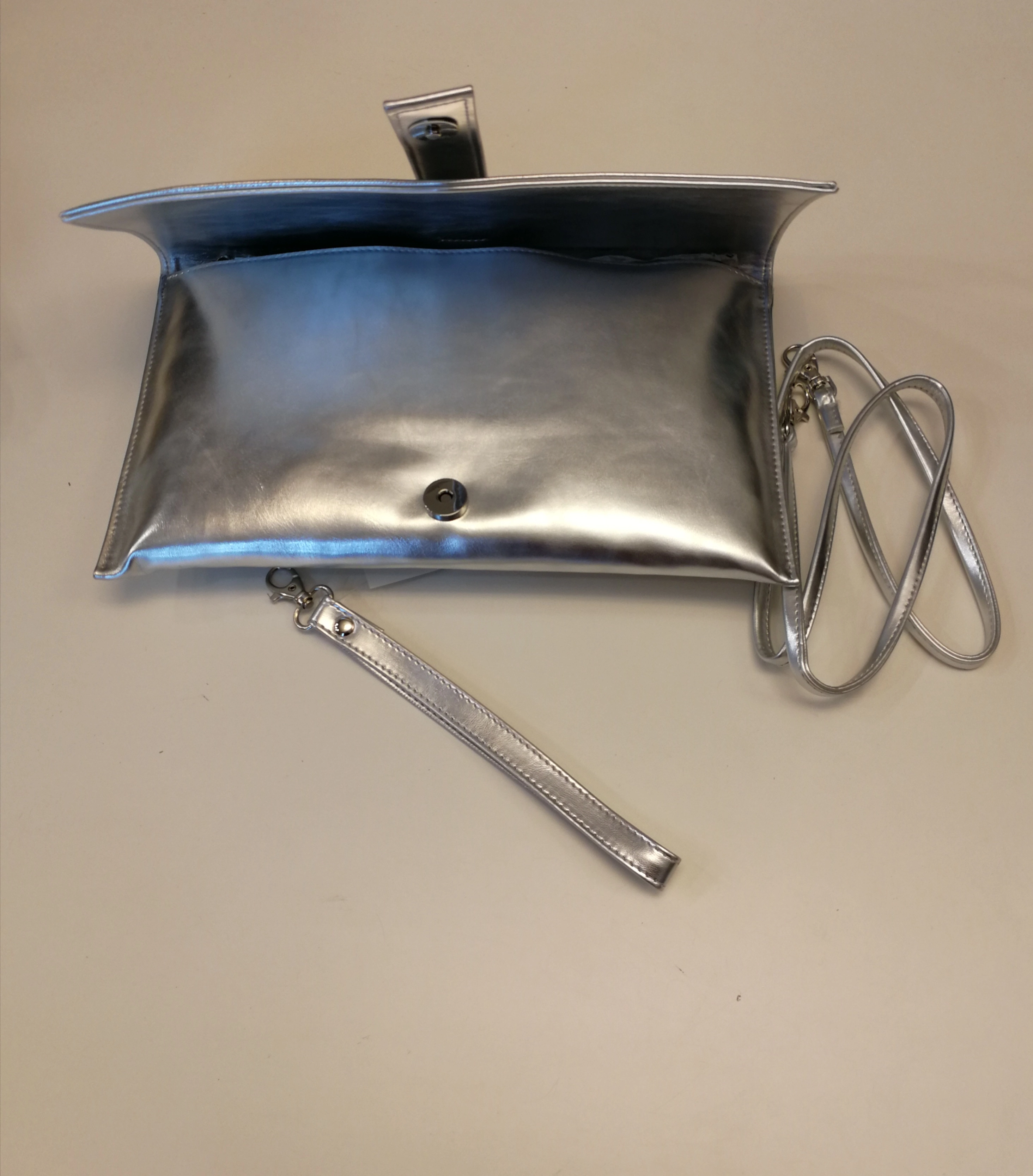 Handbags silver color hotsell