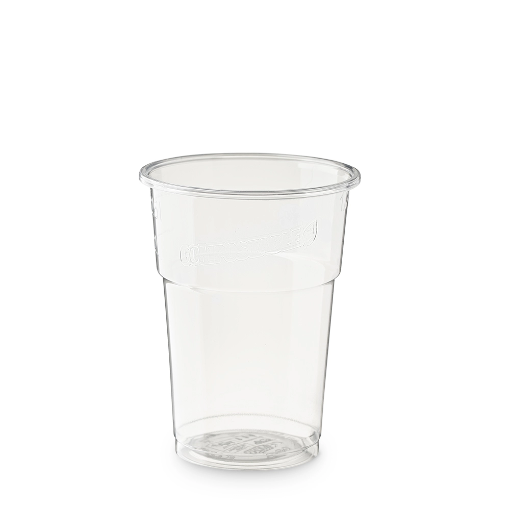 Bicchieri in PLA biodegradabili, tacca CE 250ml e 200ml (raso 300ml) - D78 - Main view
