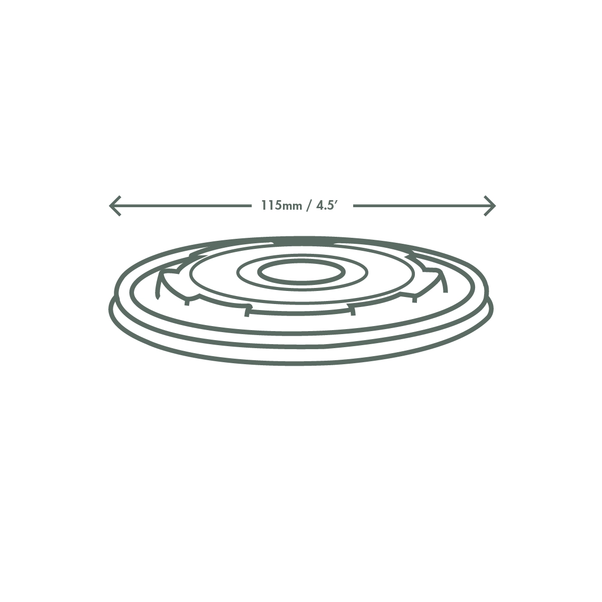 Coperchi per ciotole biodegradabili cibi caldi 350-650ml - D115 - View3
