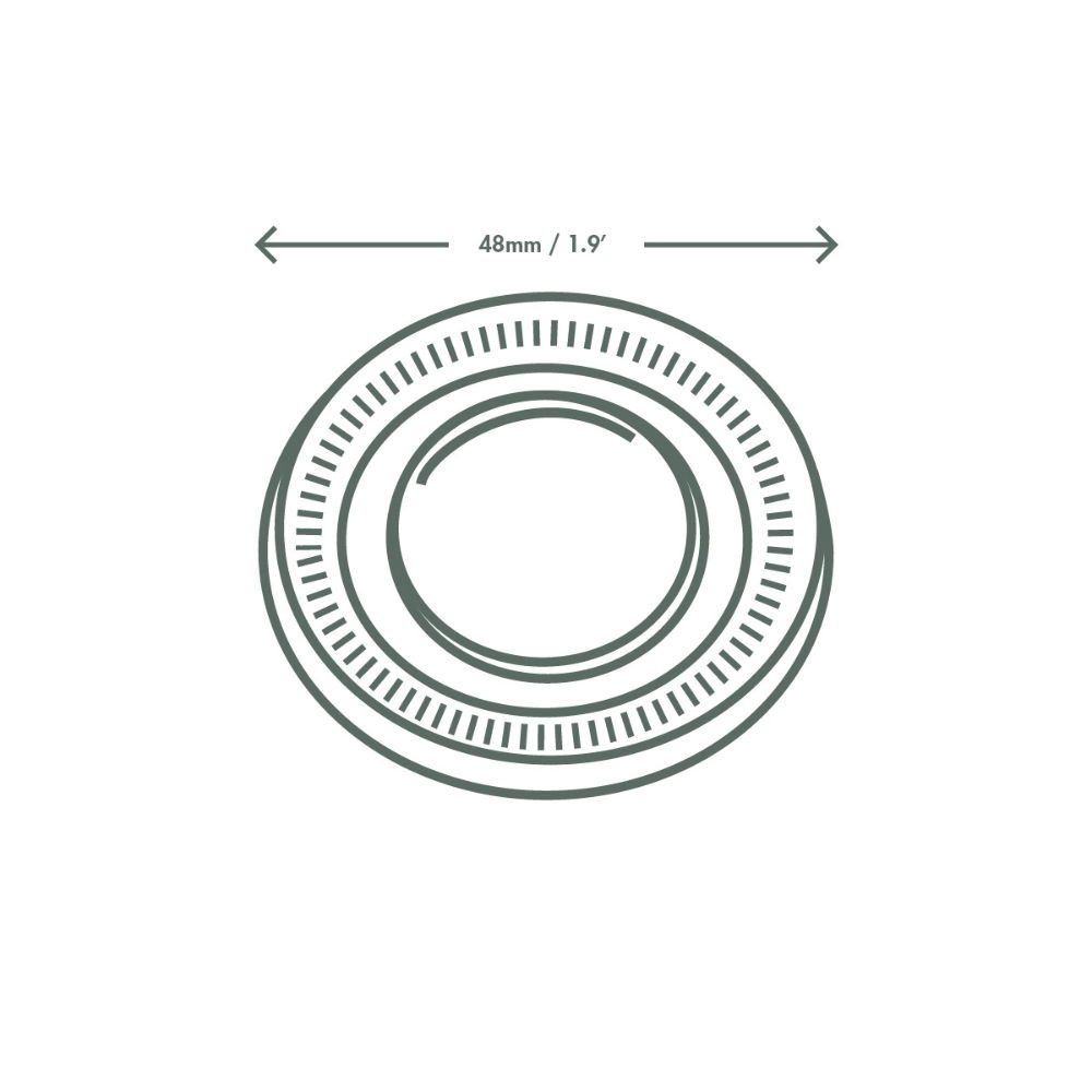 Coperchi per ciotoline 30 ml salse e condimenti PLA  - View4