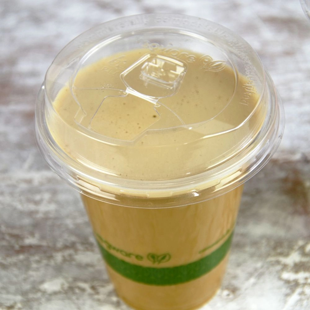 Coperchi piani in PLA con foro con apertura a scatto - D96 - View1