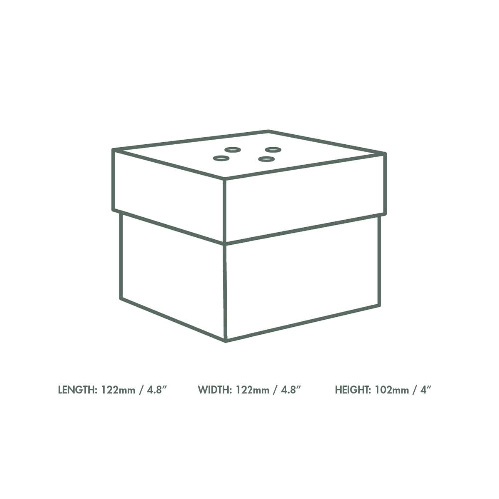 Premium Burger Box quadrato 12x12x10,5H - componibile - View3