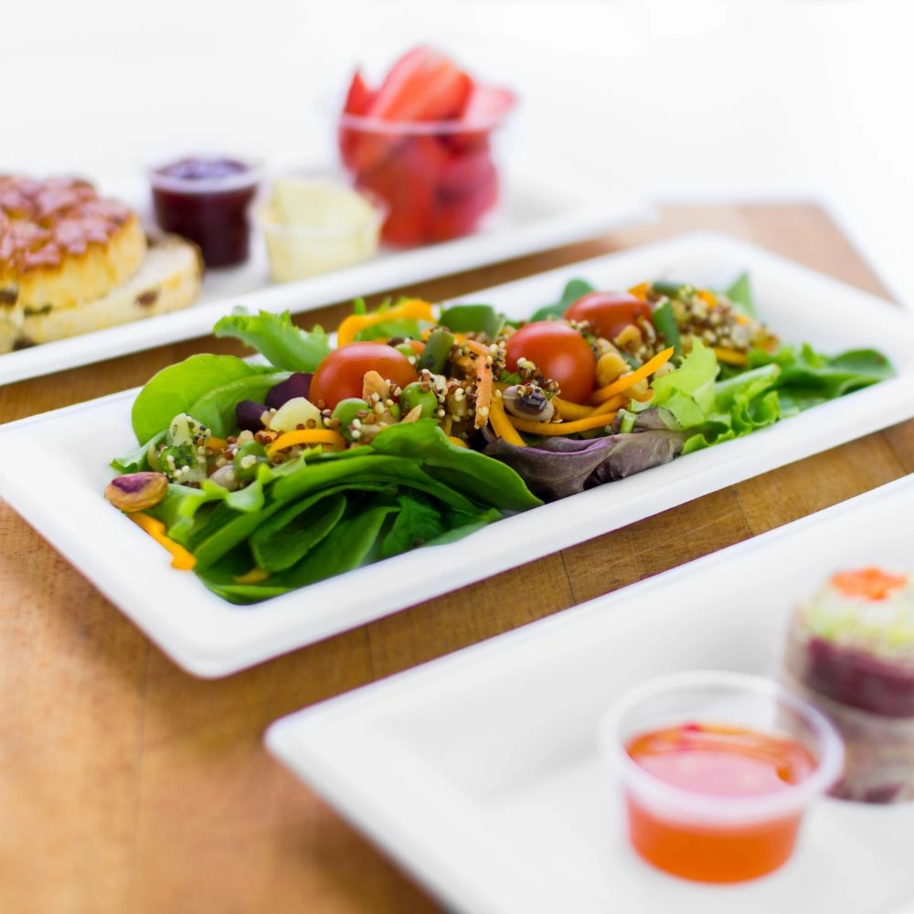 Piatti rettangolari design SQUARE 26x13 cm - View1