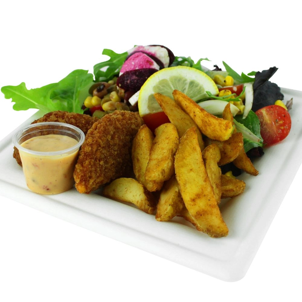 Piatti quadrati design SQUARE 20x20 cm - FINE SERIE - View1