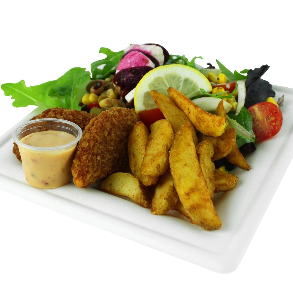 Piatti quadrati design SQUARE 20x20 cm - View1