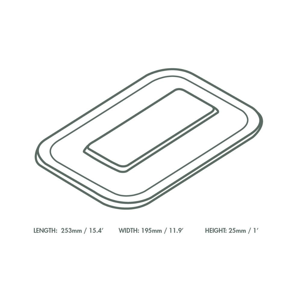 Coperchi Gourmet Range 5 - PLA trasparente - View2