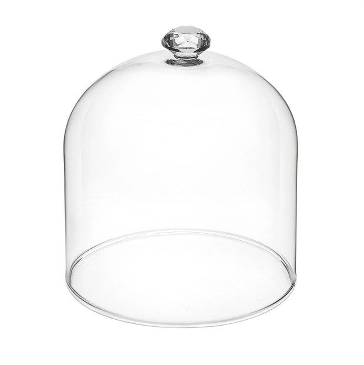 Cloche En Verre Pour Bonbons SWEET HOME - Diamètre 11cm Hauteur 11,5cm - Varotto & Co