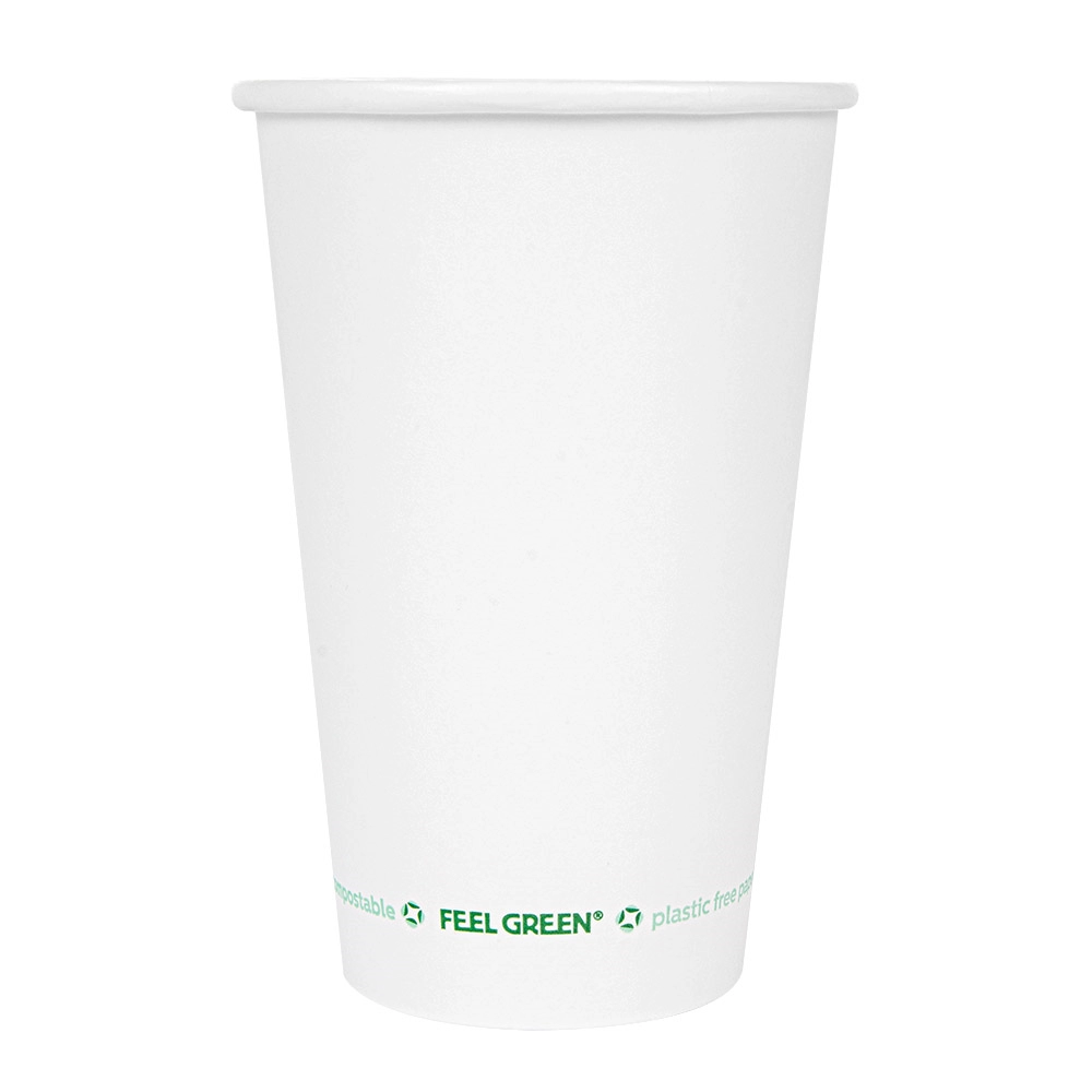 Bicchieri 500ml bianchi Water based barrier - D90 - PROMO - Main view
