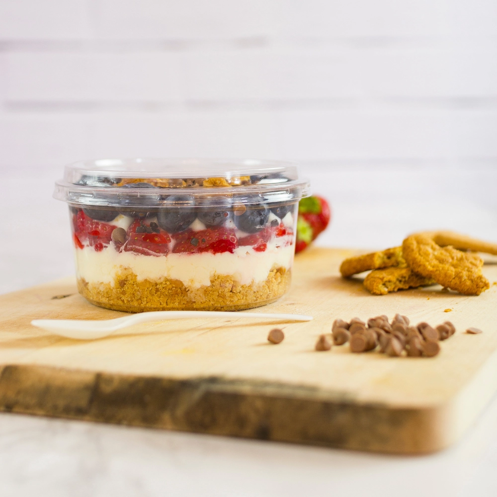 Ciotole trasparenti 360ml PLA asporto cibi freddi - View2