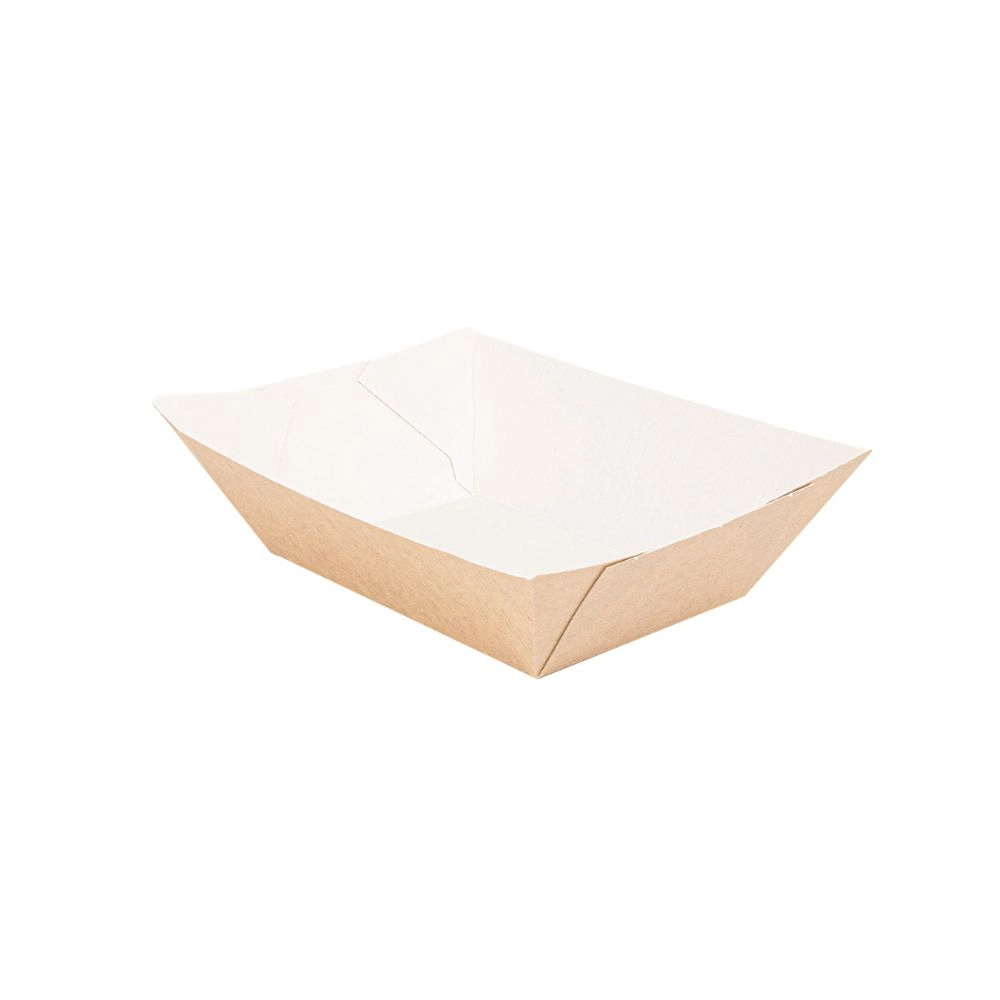 Vaschetta fritti 10x6,2x4,8cm 480g in cartoncino micro-ondulato - Main view