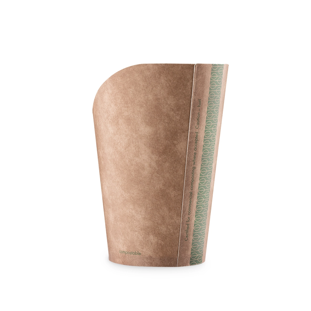 Coppa in cartoncino kraft per fritti 360ml - View1