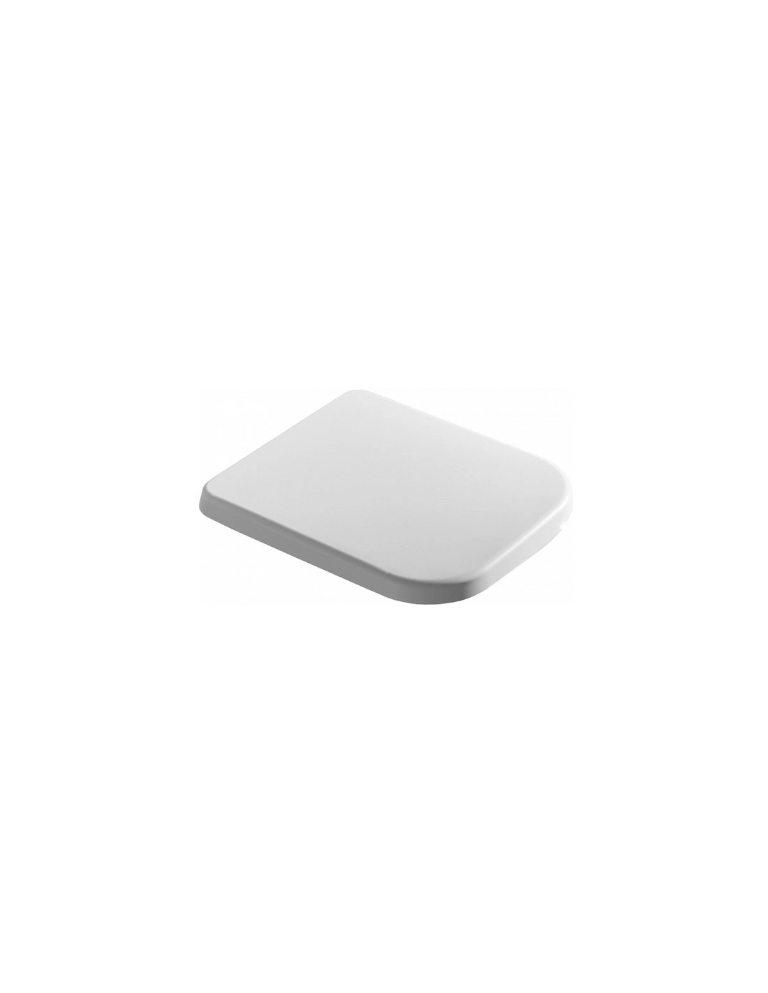 Sedile coprivaso WC in colore bianco lucido compatibile con serie