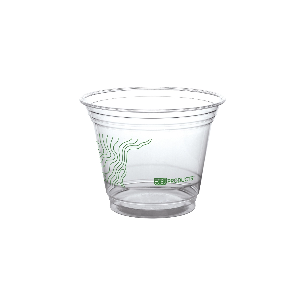 Bicchieri PLA trasparente Premium per Smoothies - 270ml / 9oz - Main view