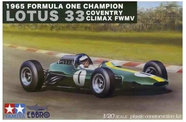 自動車 Lotus 33 1965 F1 Champion 1/20 Lotus 33 1965 Formula One 1/20 - EBBRO 20027