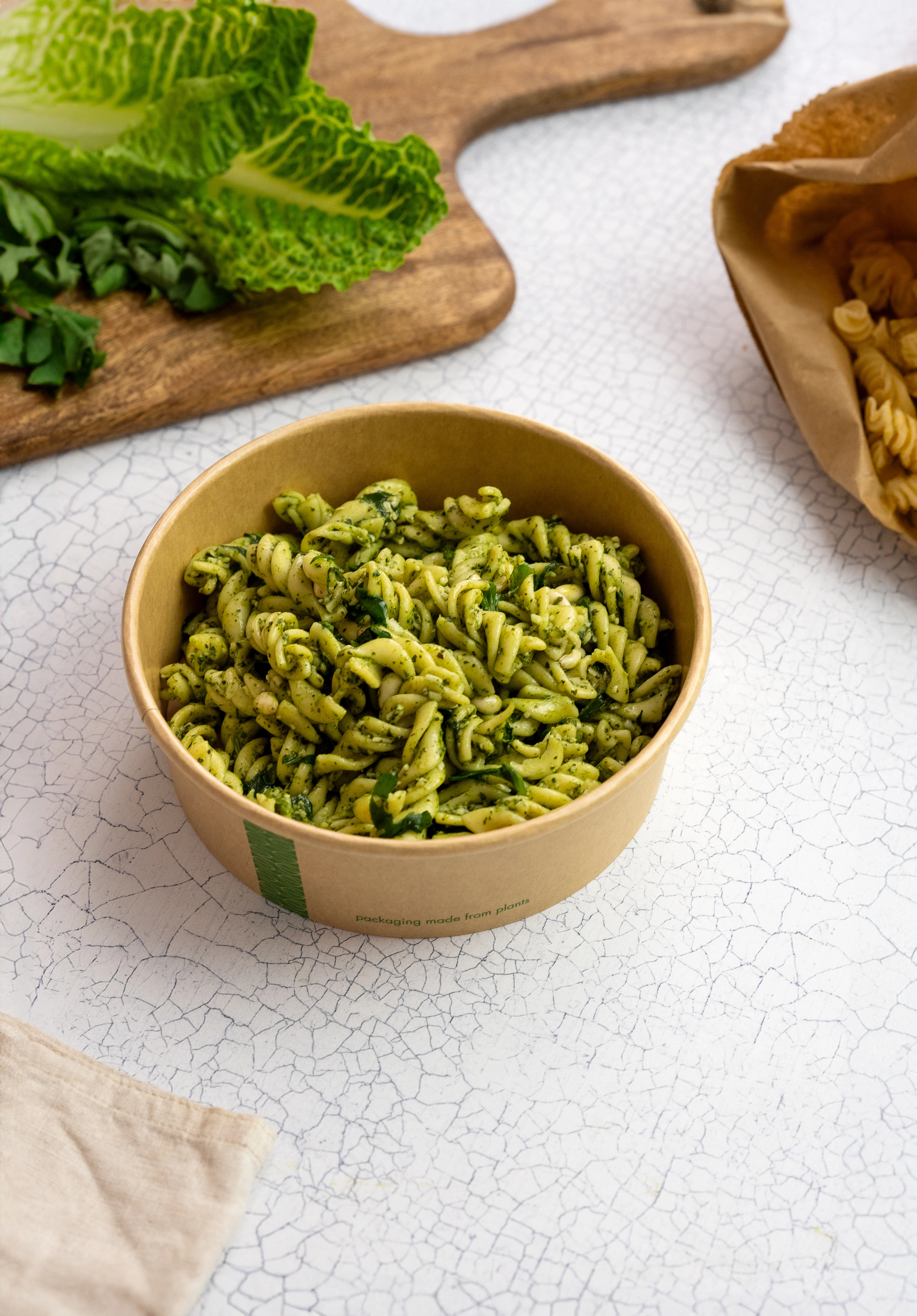 Ciotole Kraft in cartoncino bio avana - 400ml (raso 500ml) - D150 - View1