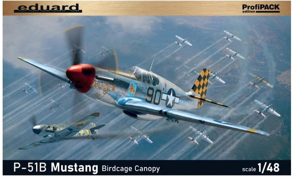 Eduard 1/48 Scale Mask for P-51B by Accurate Miniatures - EX171 Eduard 1/48 Scale Mask for P-51B by Accurate Miniatures - EX171