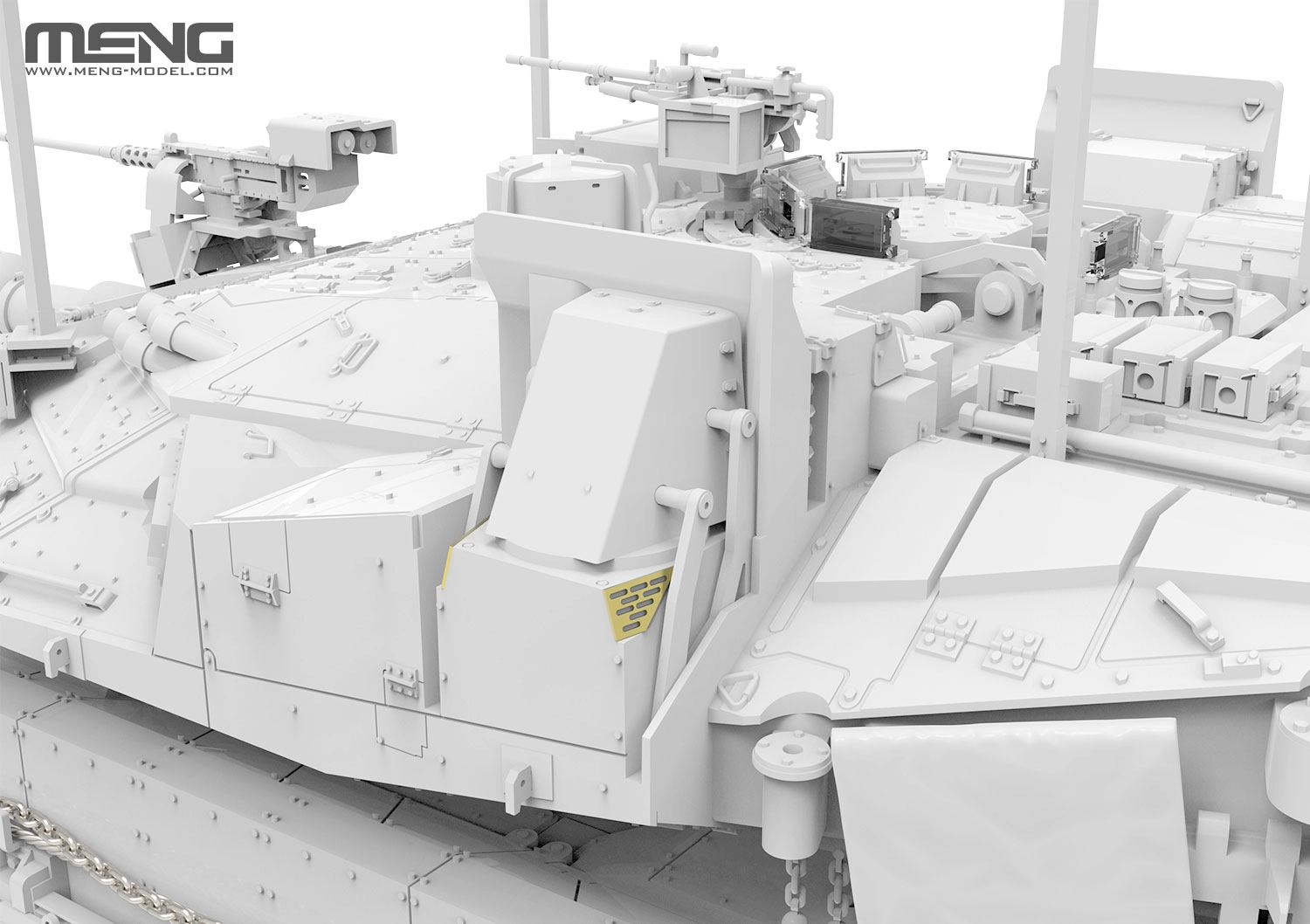 Maquette Meng-Model Merkava MK.4/4LIC, échelle 1:35, Avec Minenroller Nochri