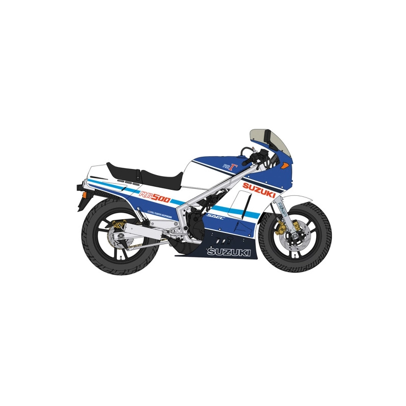 ハセガワ 1/12 SUZUKI RG500Γ(1985) 2台セット Suzuki RG500G Early Version 1/12 - HASEGAWA 21760