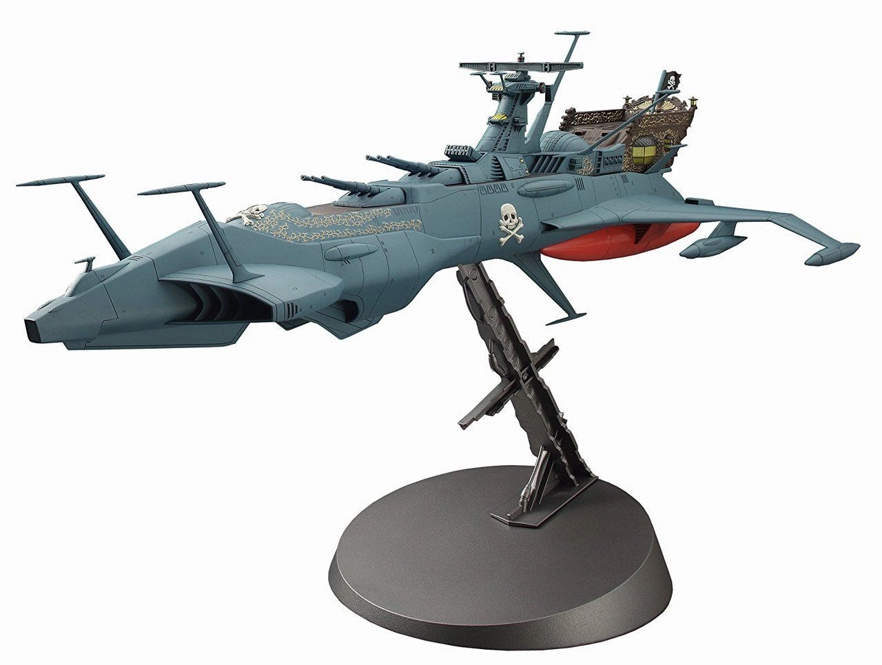 Arcadia pirate space battleship 1/1500 - HASEGAWA 64756
