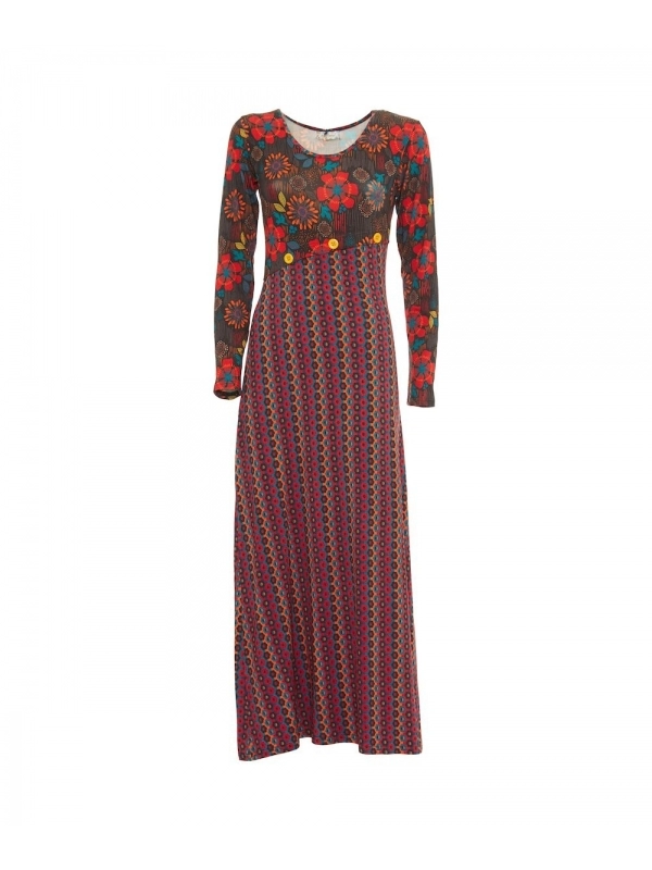 Long Dress with Flowers