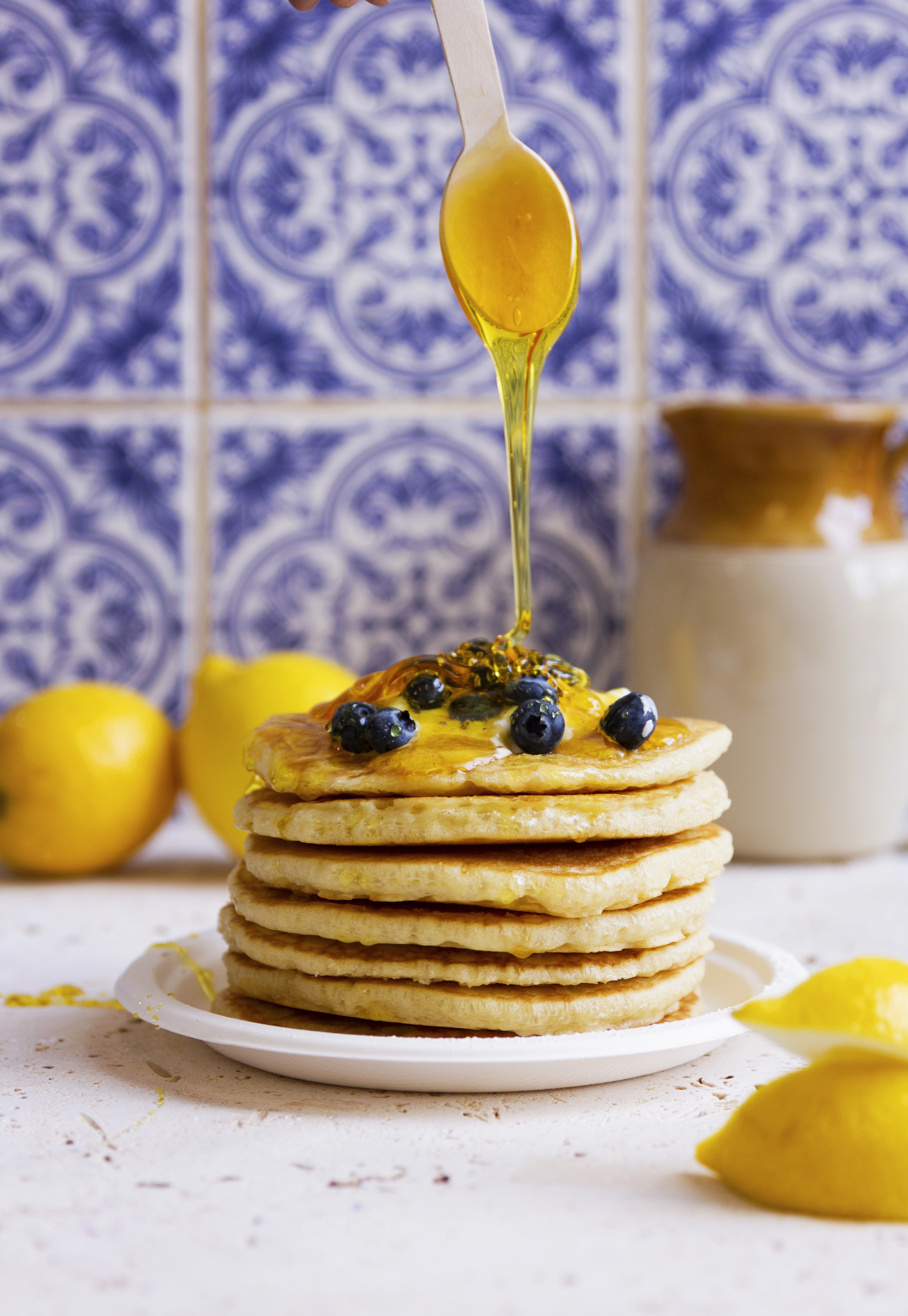 Piatti piani cellulosa 18 cm dessert - NO PFAS - View1