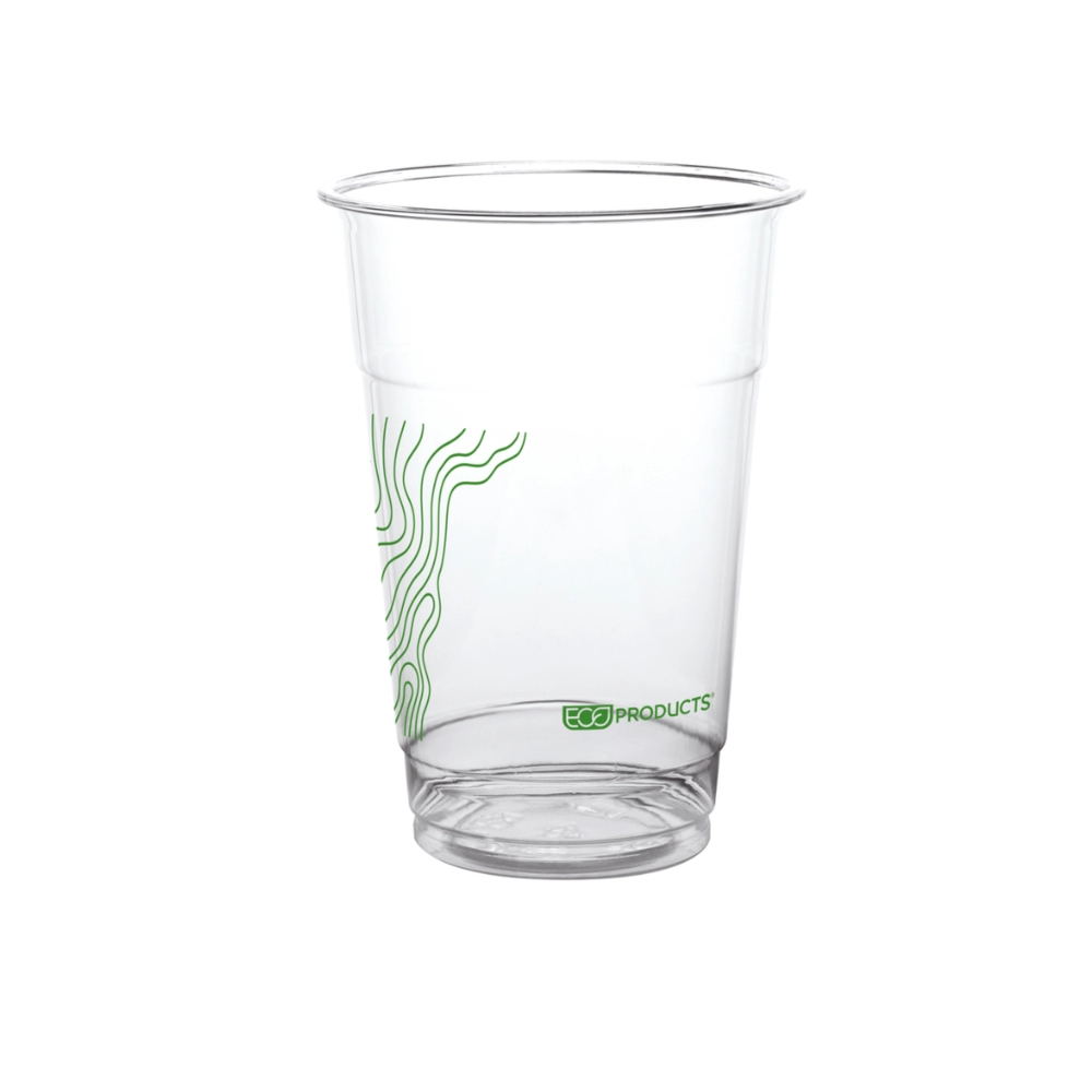 Bicchieri PLA trasparente Premium per Smoothies - 300ml / 10oz - FINE SERIE - Main view