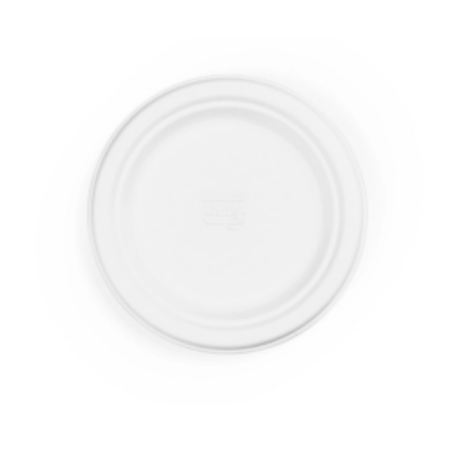 Piatti piani cellulosa 18 cm dessert - NO PFAS - Main view
