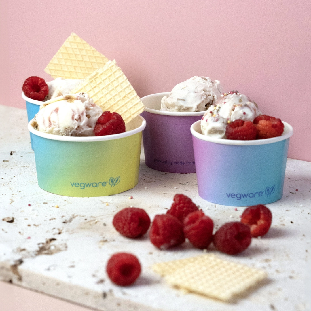 Coppette gelato TUTTIFRUTTI biodegradabili - 85cc - View1