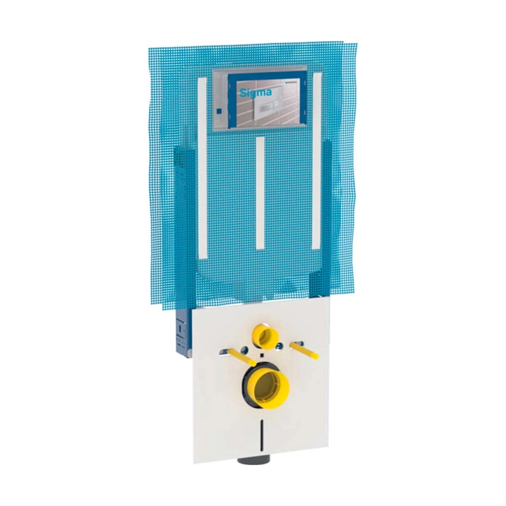 Geberit Combifix per vaso sospeso 109 cm, SIGMA 8