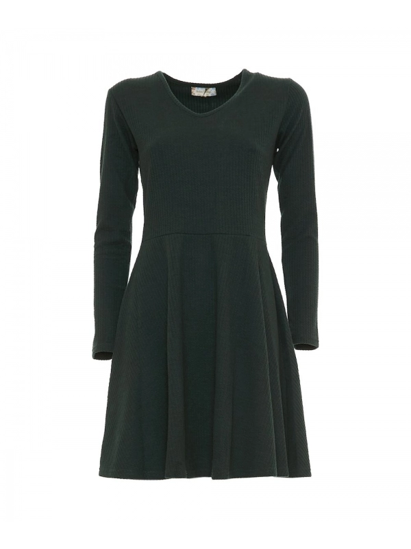 Robe évasée d’hiver casual 