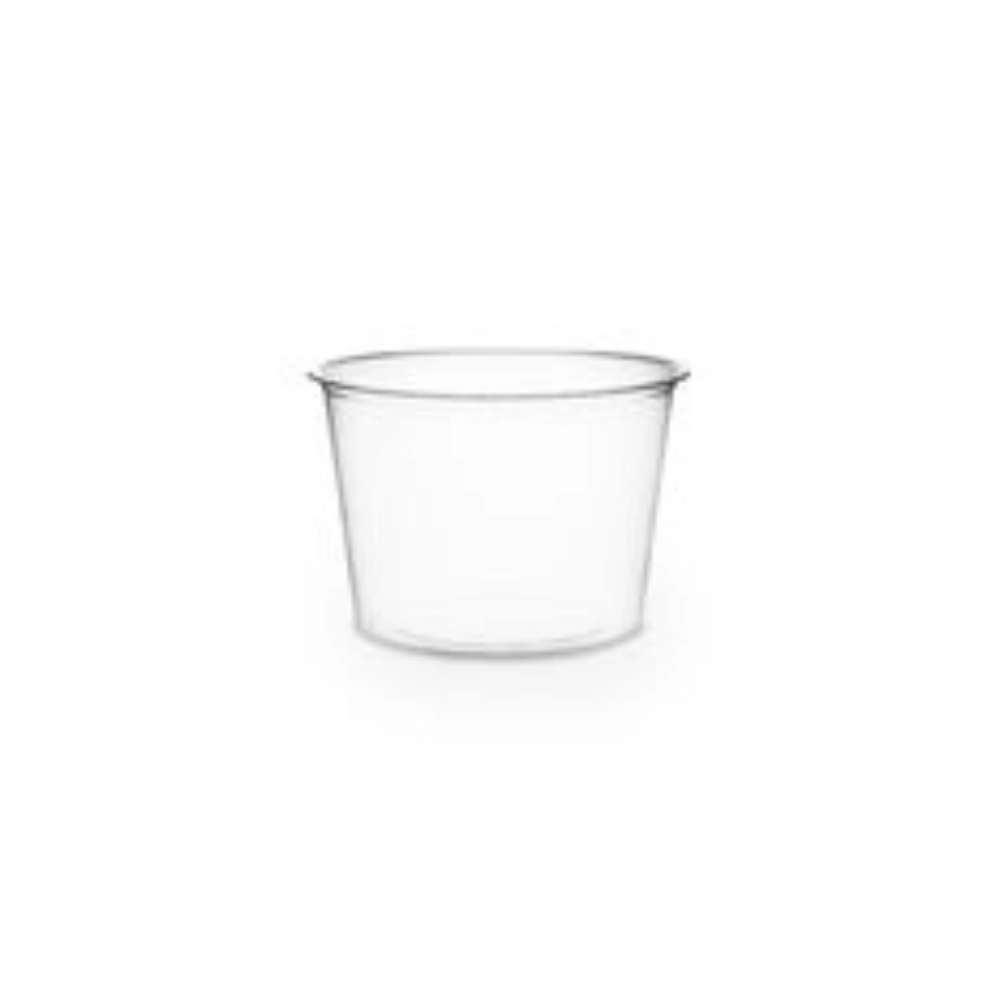 Coppette biodegradabili trasparenti in PLA 100ml - Main view