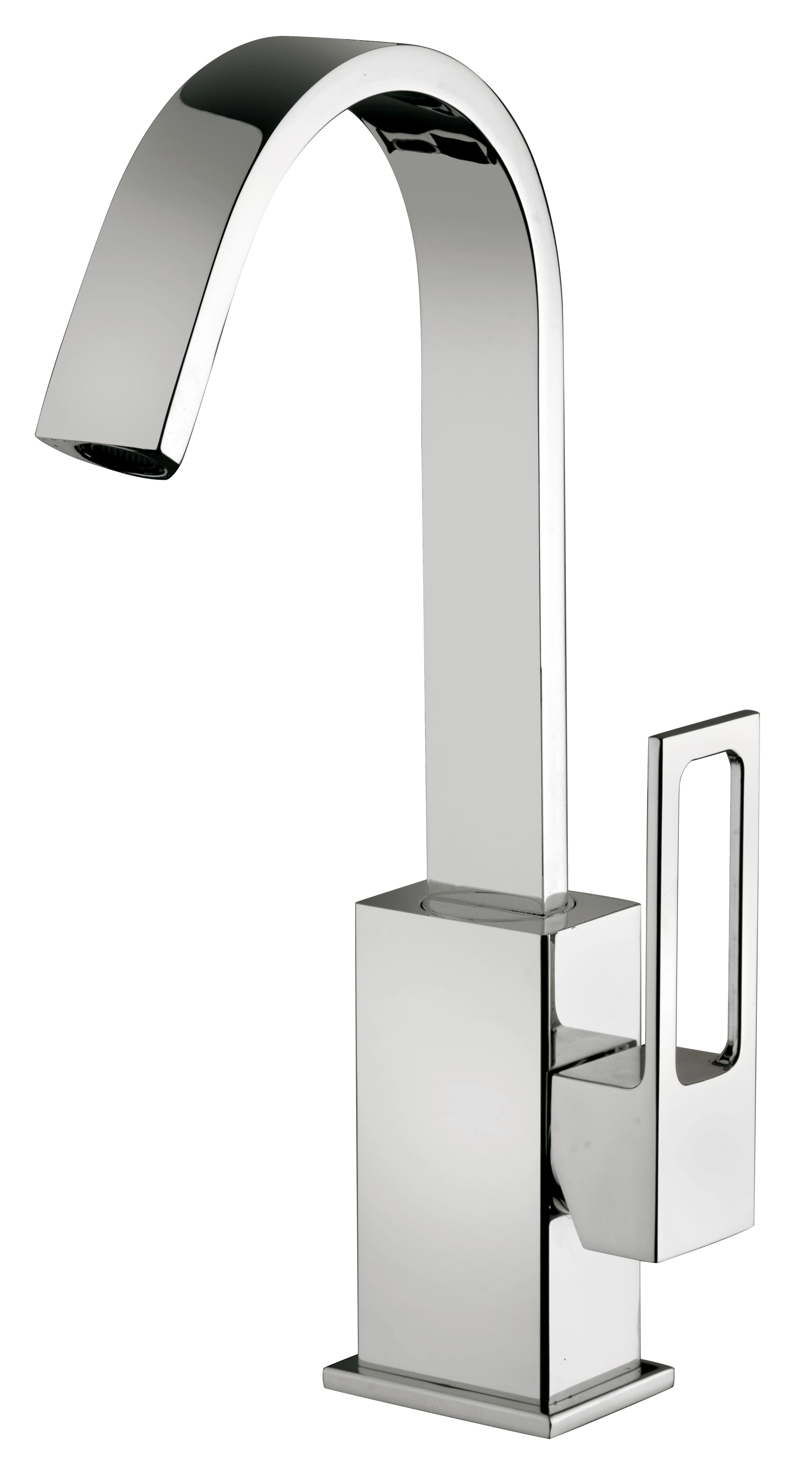 Schwenkbarer Waschtischmischer T/C flacher Auslauf EFFE - EF878CR - PAFFONI