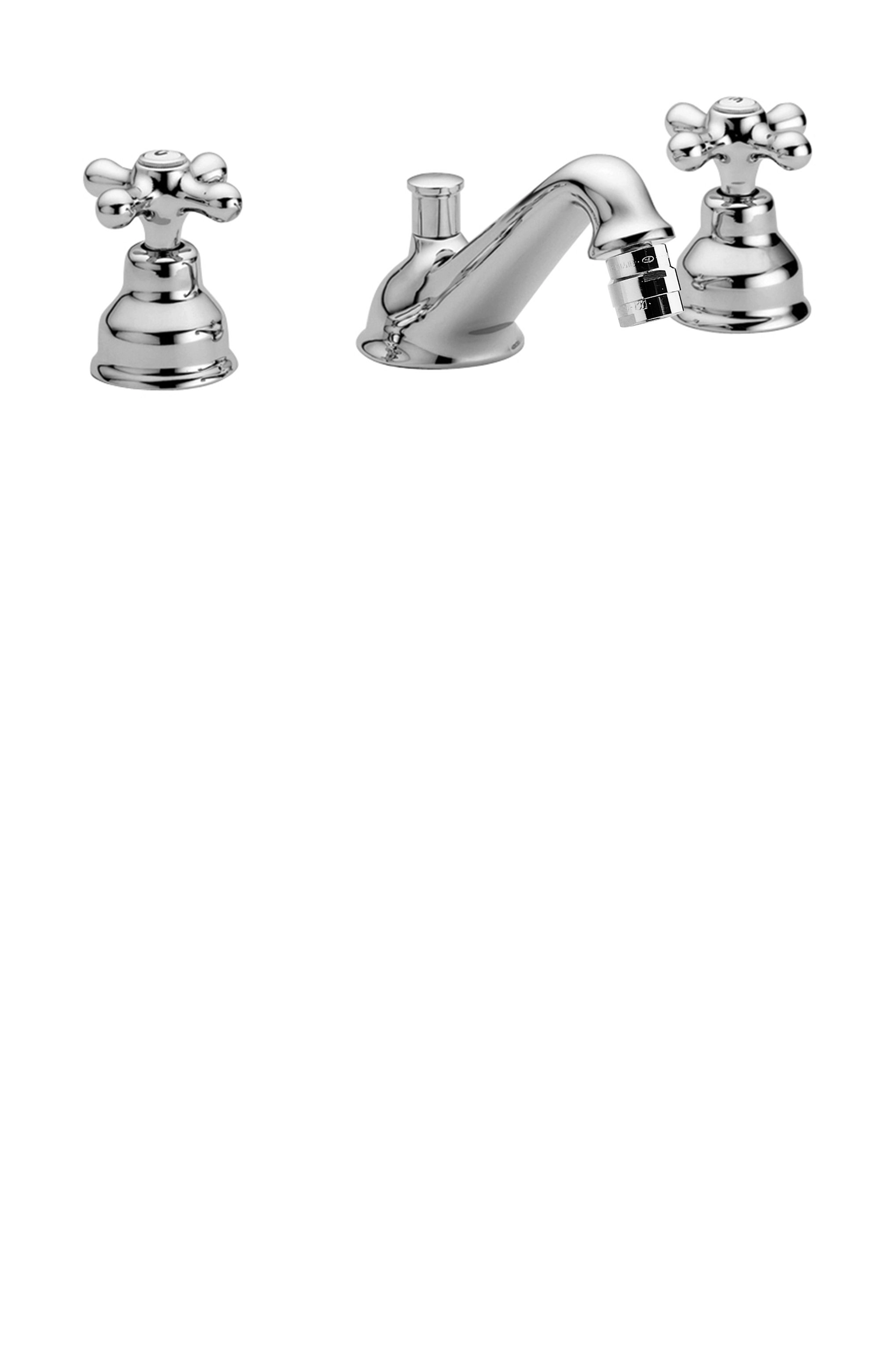 Mélangeur bidet 3 trous avec bec S/A 1 1 /4 - IRV118RM - PAFFONI