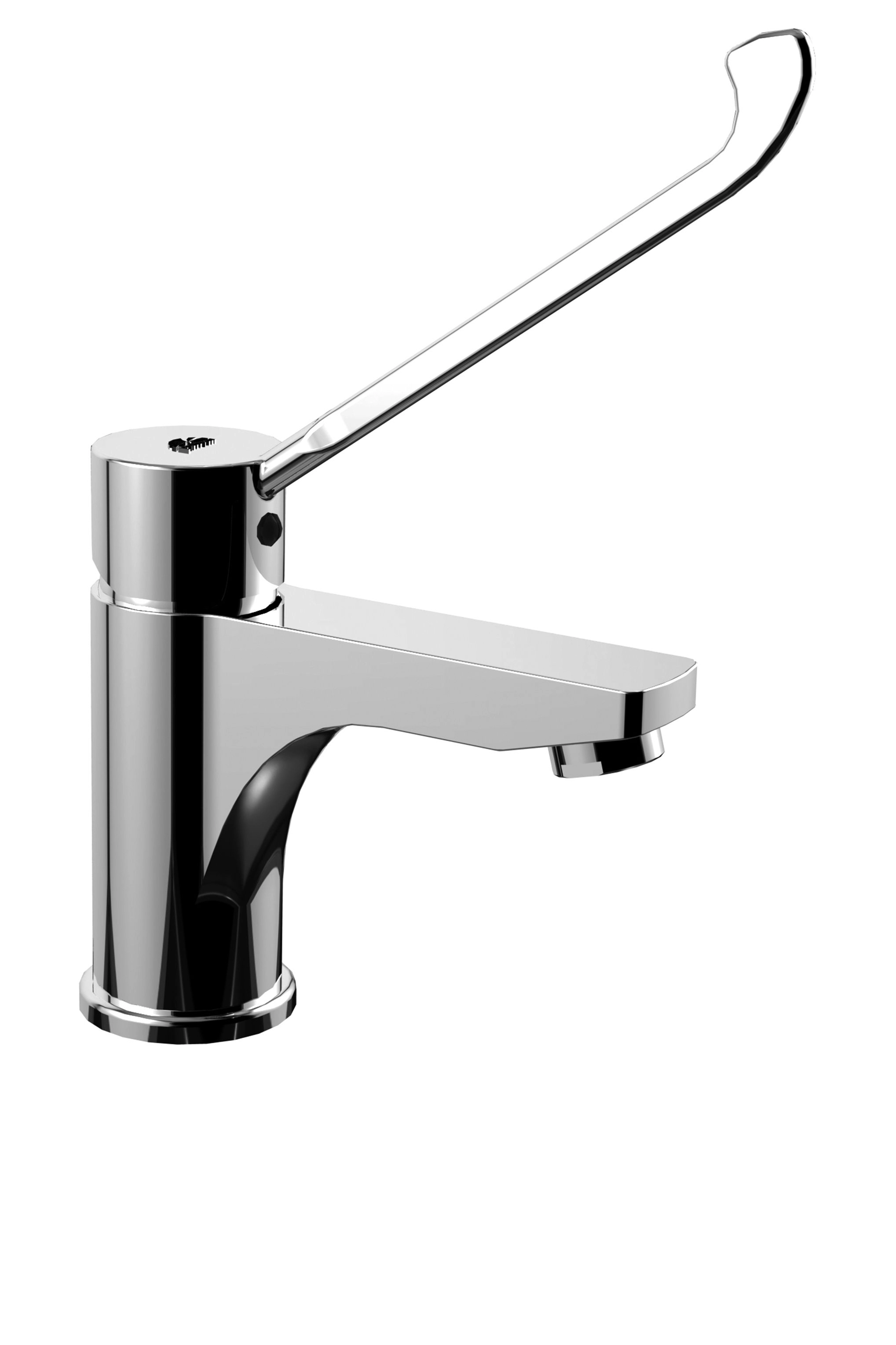 Mix lavabo T/C senza scarico leva clinica RED  - RED301CR - PAFFONI