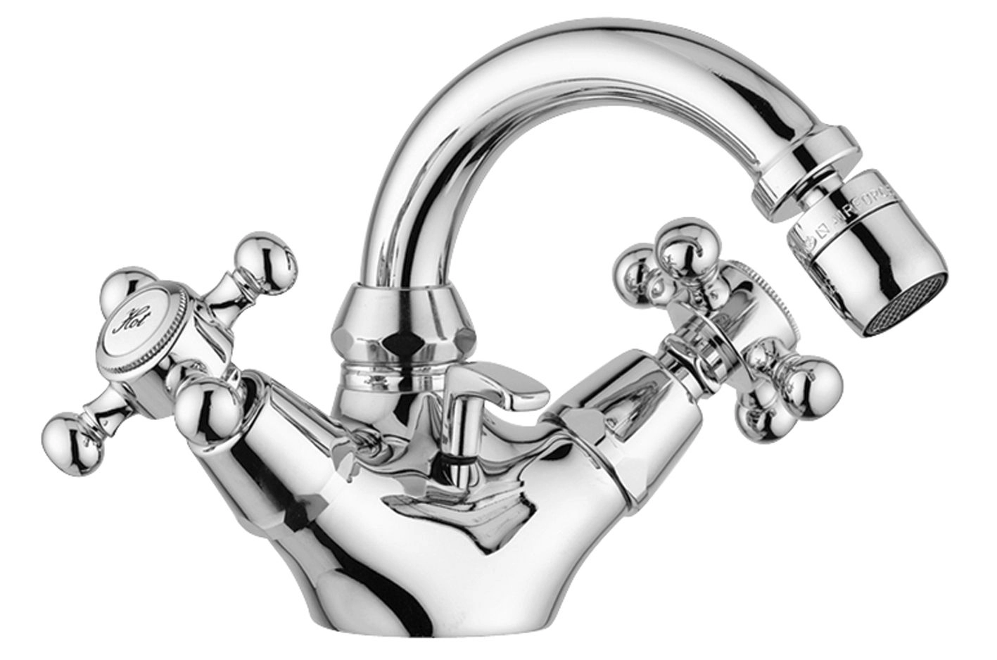 Monoforo bidet girevole T/C VIOLA  - VLV138CG - PAFFONI