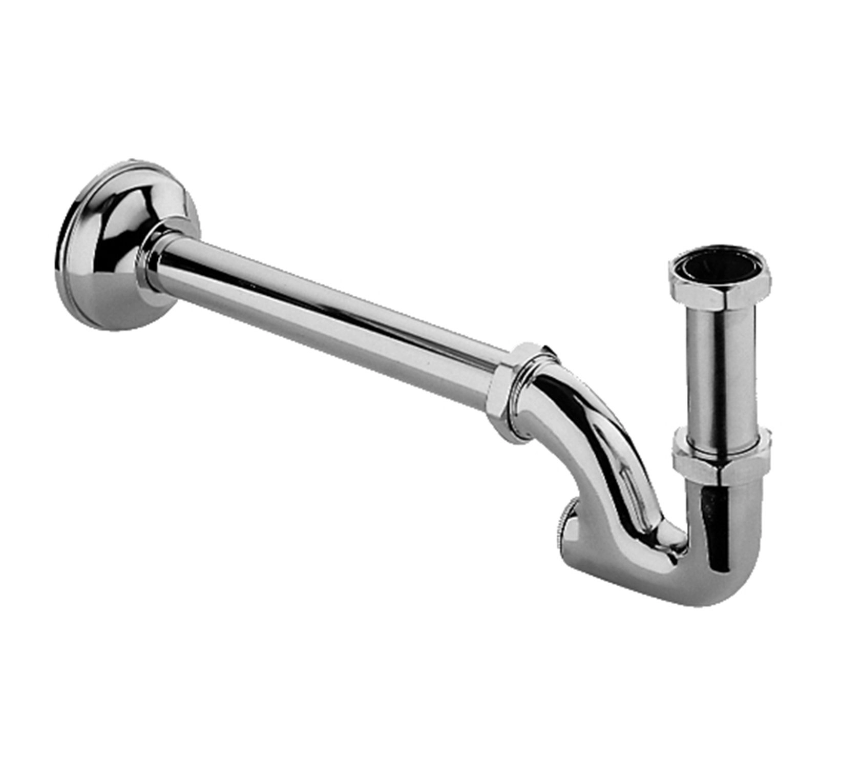 Sifone x lavabo-bidet 1 bronzo  - ZACC062BR - PAFFONI