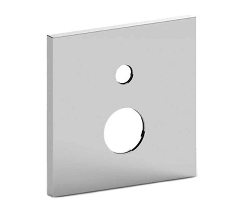 Piastra rettangolare abs 2 fori con OR x P-BOX x s erie ..BOX015 - ZPIA075CR - PAFFONI