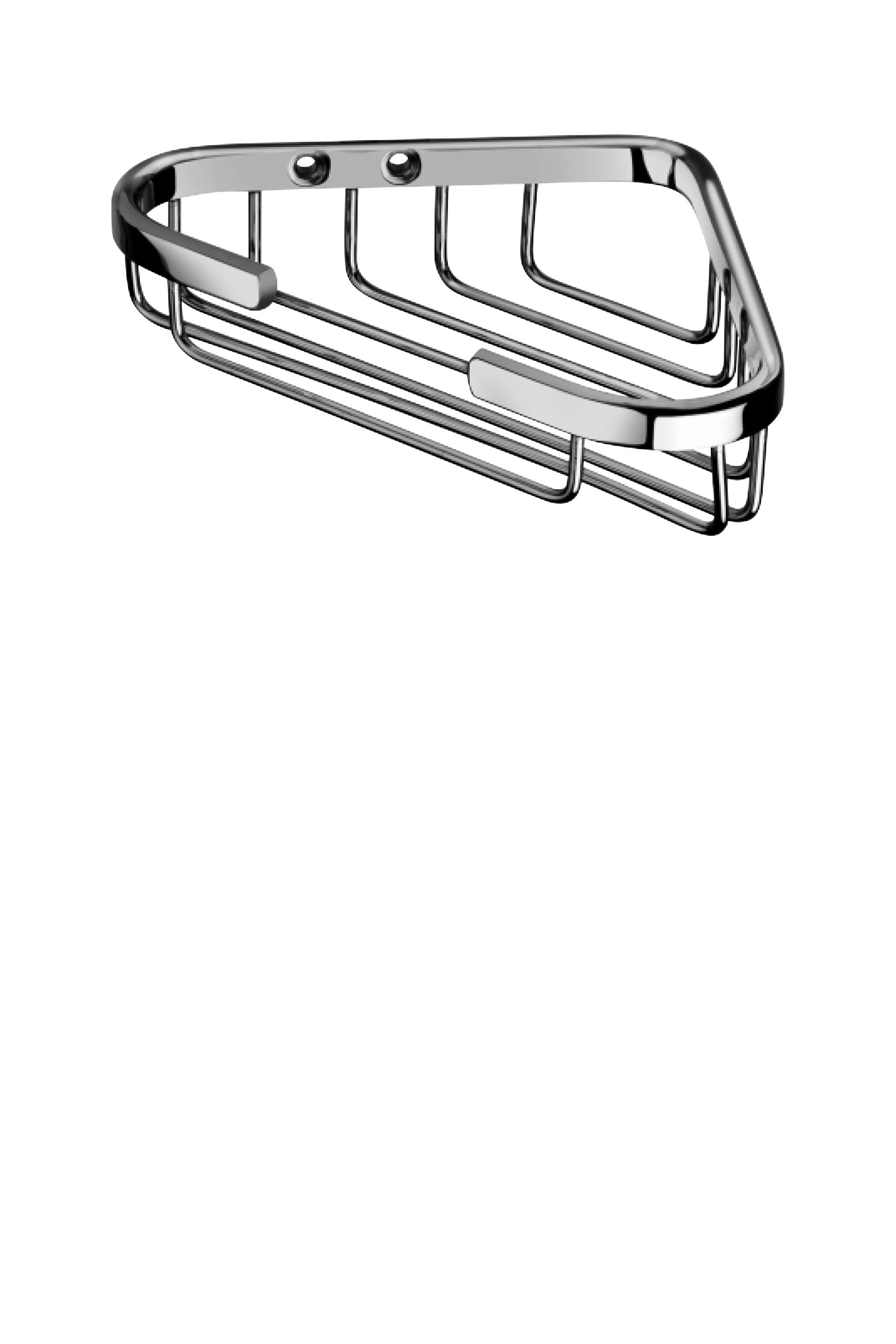 Panier TRIANGULAIRE en métal grill Small 1 66x112x35 - ZPOR002CR - PAFFONI