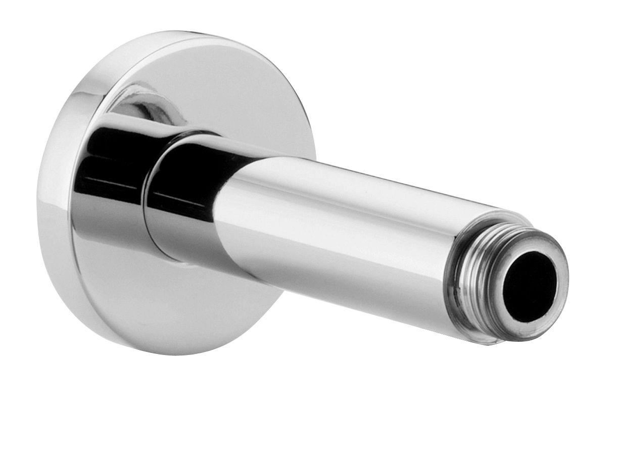 Braccio D24 a soffitto L120 CORTO con rosone cromo  - ZSOF064CR - PAFFONI