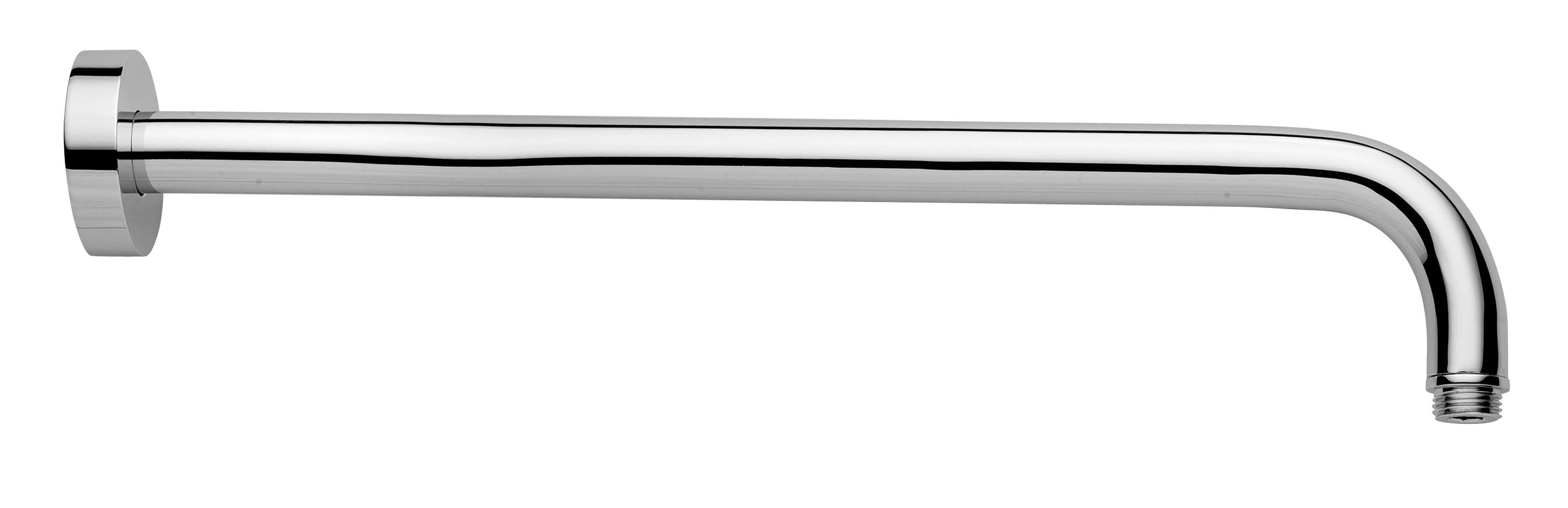 Bras de douche de luxe avec rosace mm 300 noir mat - ZSOF035NO - PAFFONI