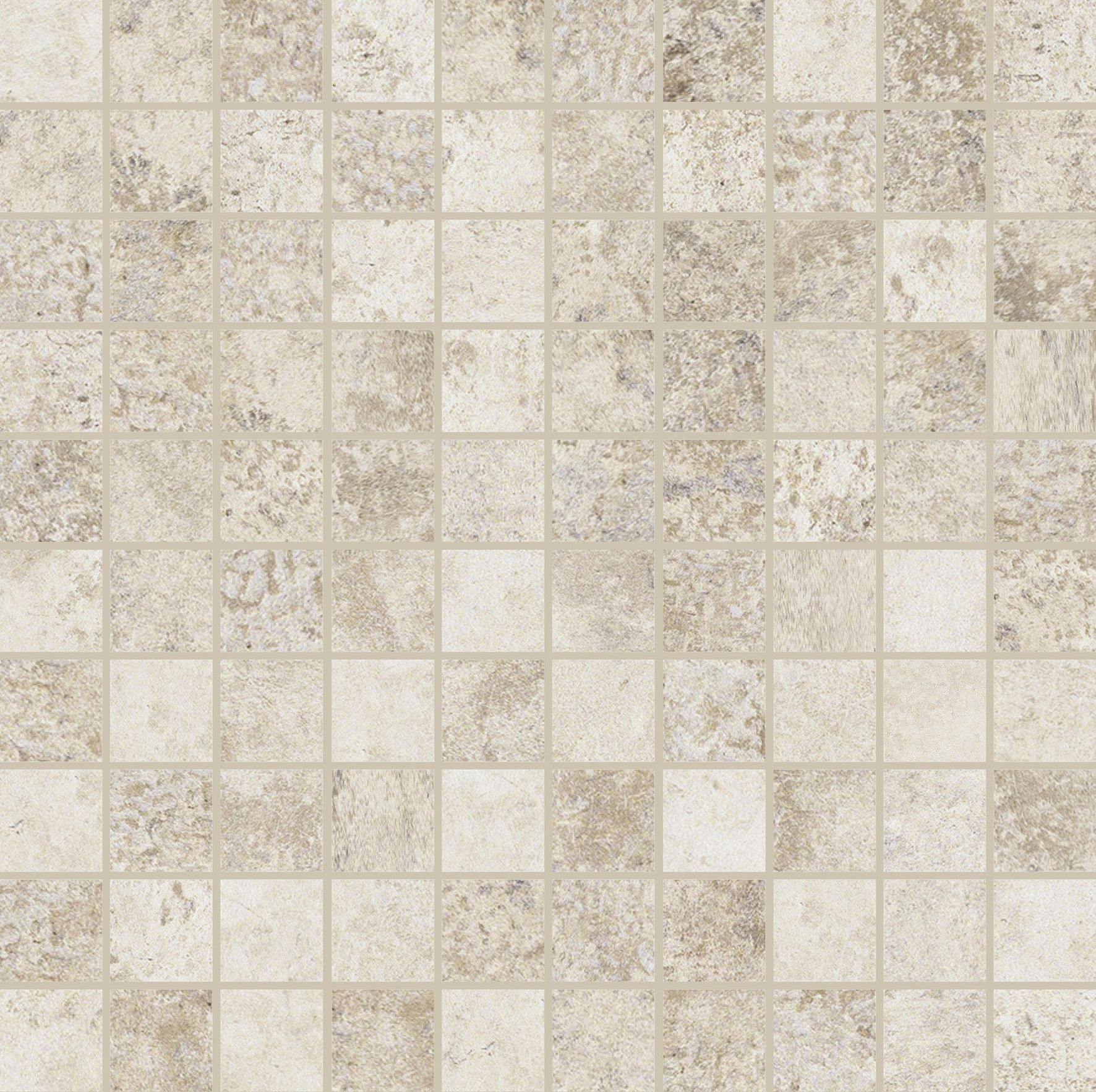 ARTIFACT AGED_WHITE 30x30 MOS 3X3 - 760908 - FLORIM div. Design contemporain