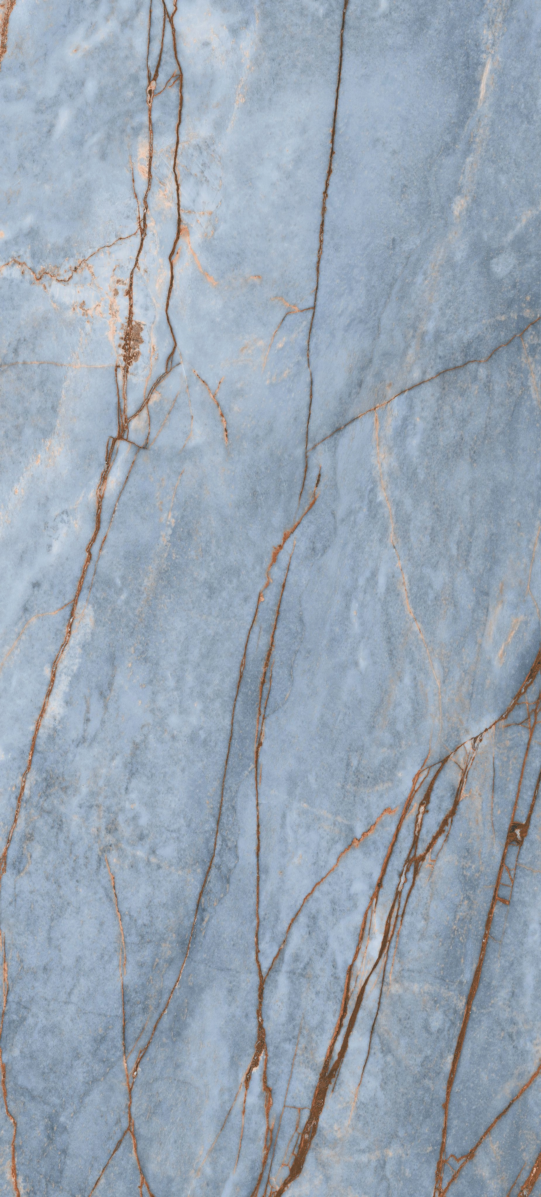 HERITAGE AZURE GLOSSY 6MM 120X280 R - 774694 - FLORIM div. Luxury design