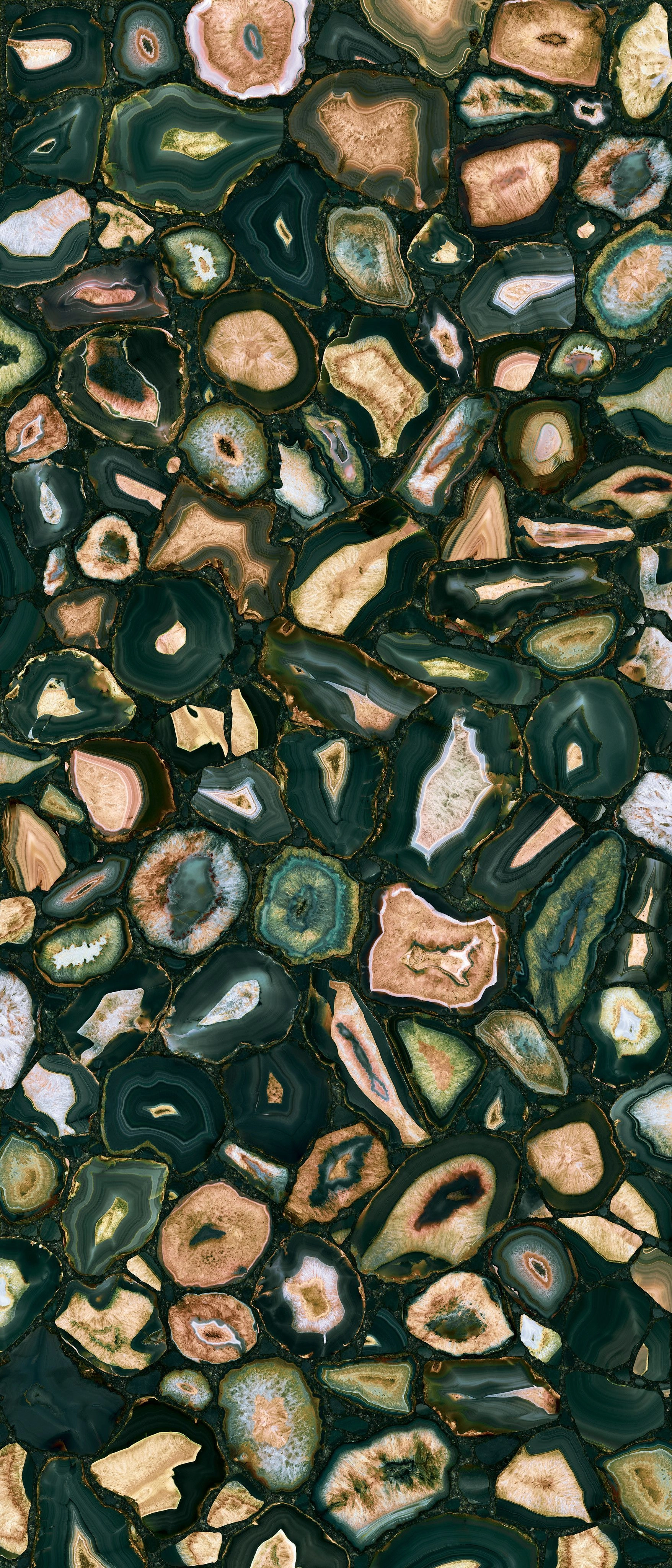 MYSTIC LUXE VIRIDIAN GOLD SA 6MM120X280 - 779916 - FLORIM div. Luxury design