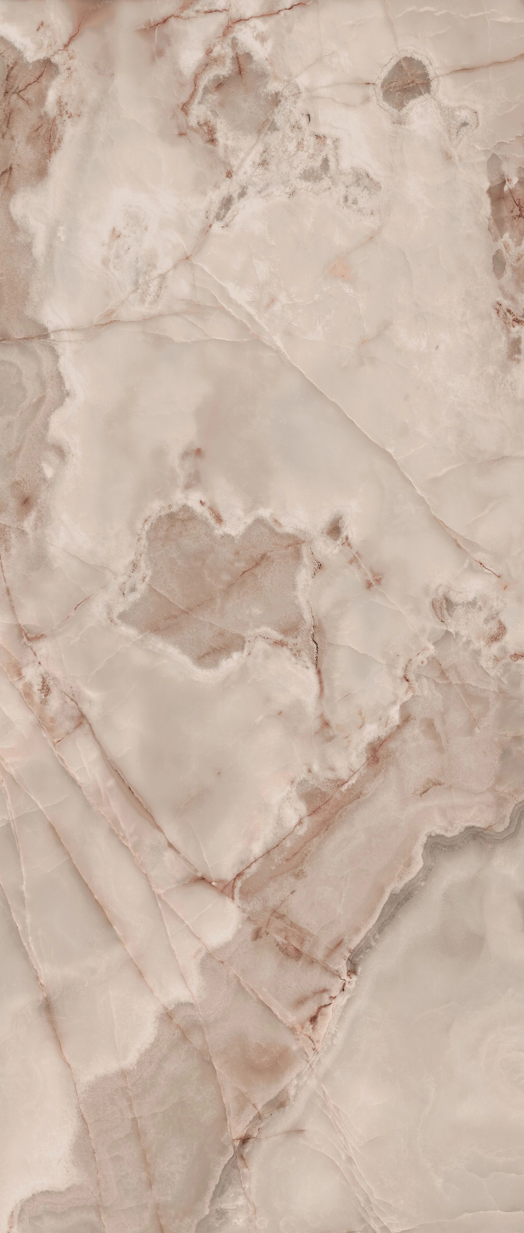 REVES DE REX ROSE GLO 6MM 120X280 R - 774483 - FLORIM div. Luxury design